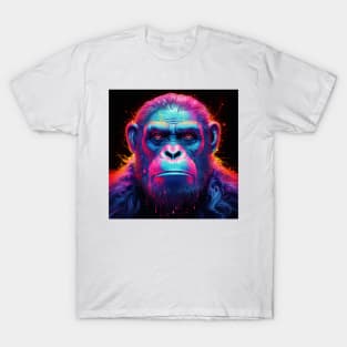 Apes Together Strong Neon Pop Art 1 T-Shirt